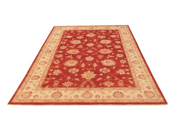 6' 6 x 9' 7 Hand Knotted Ziegler Rug