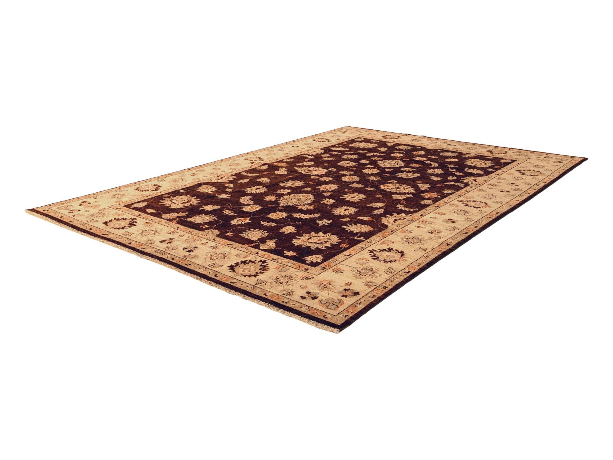 6' 6 x 9' 3 Hand Knotted Ziegler Rug
