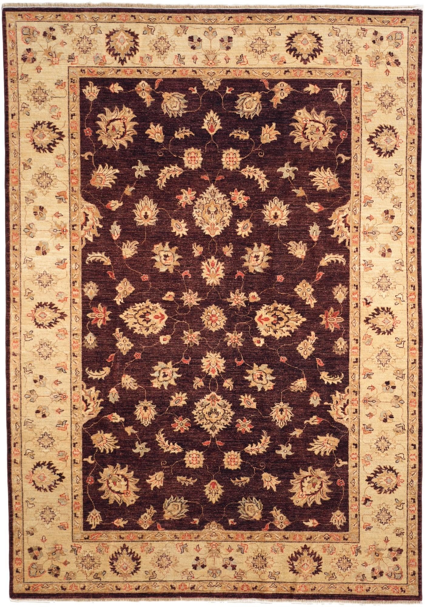 6' 6 x 9' 3 Hand Knotted Ziegler Rug