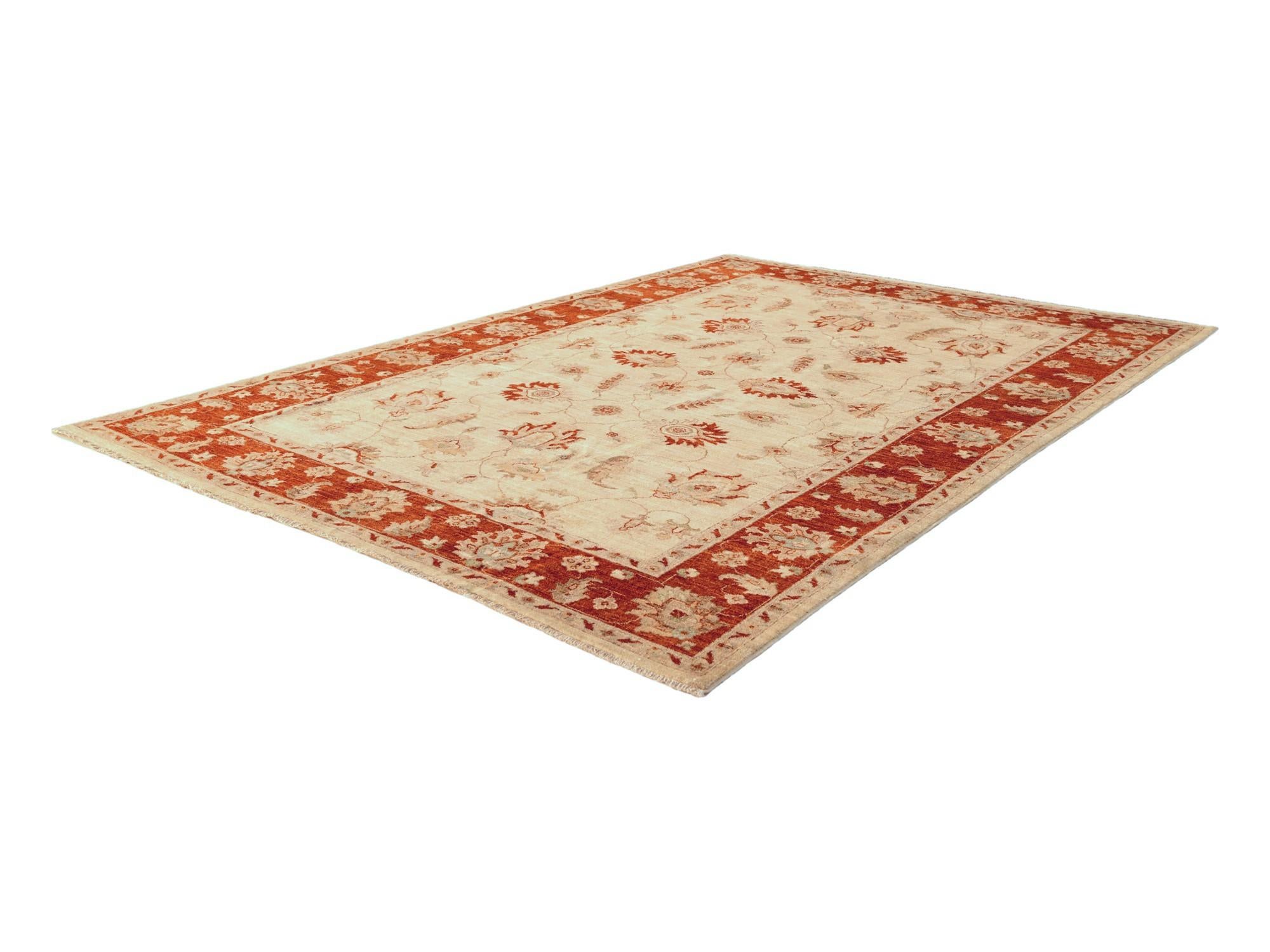 6' 6 x 9' 5 Hand Knotted Ziegler Rug