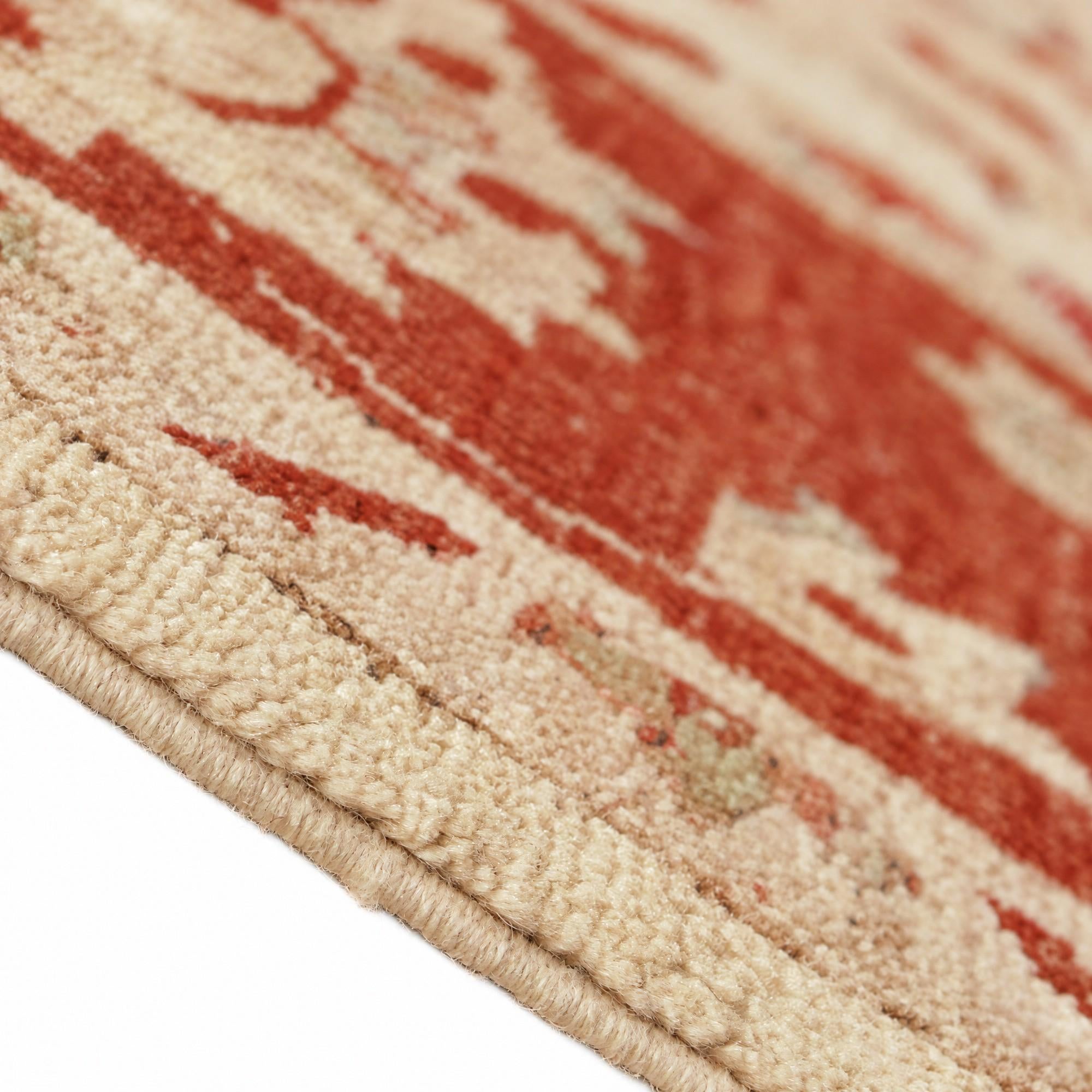 200cm x 285cm Hand Knotted Ziegler Rug