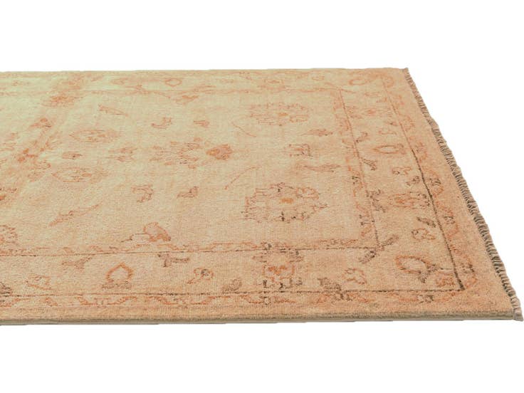Detailansicht von 85cm x 155cm Handgeknüpft Ziegler Teppich