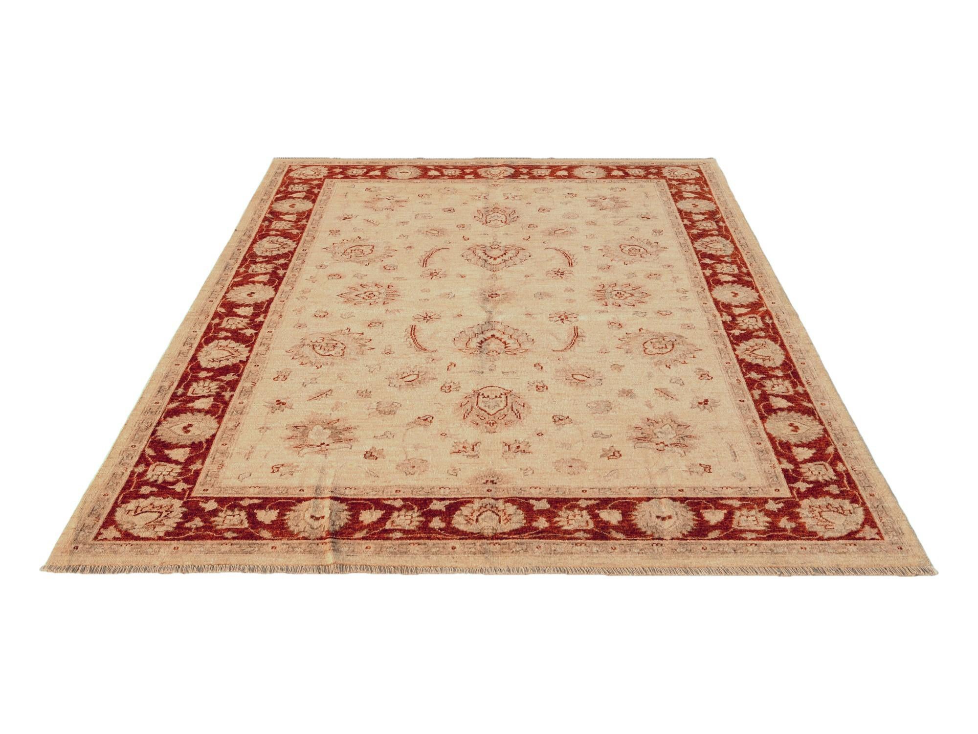 170cm x 240cm Hand Knotted Ziegler Rug