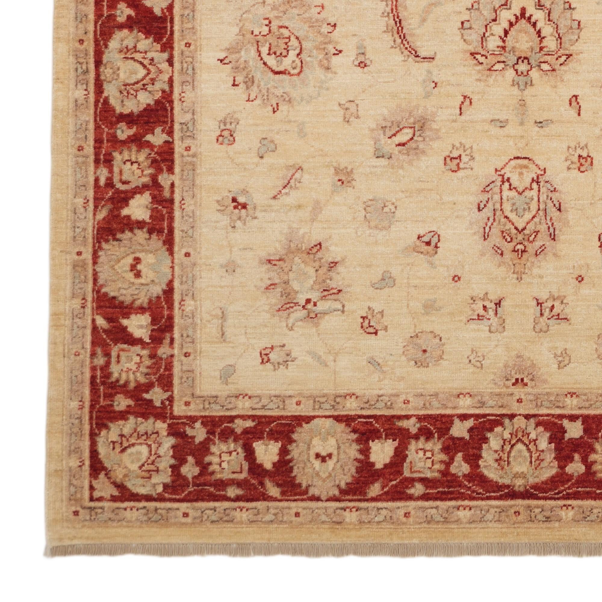 170cm x 240cm Hand Knotted Ziegler Rug