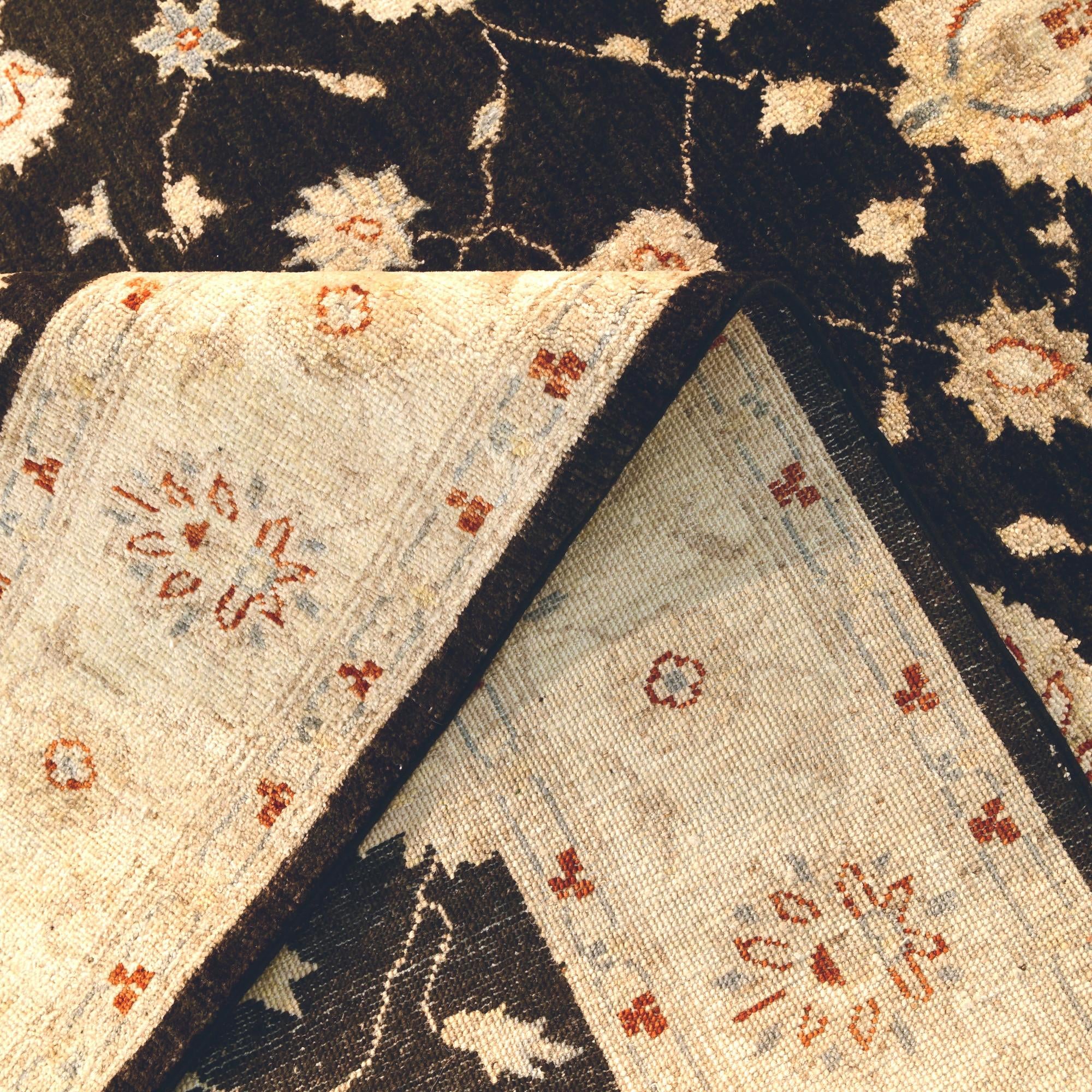 5' 6 x 8' 1 Hand Knotted Ziegler Rug