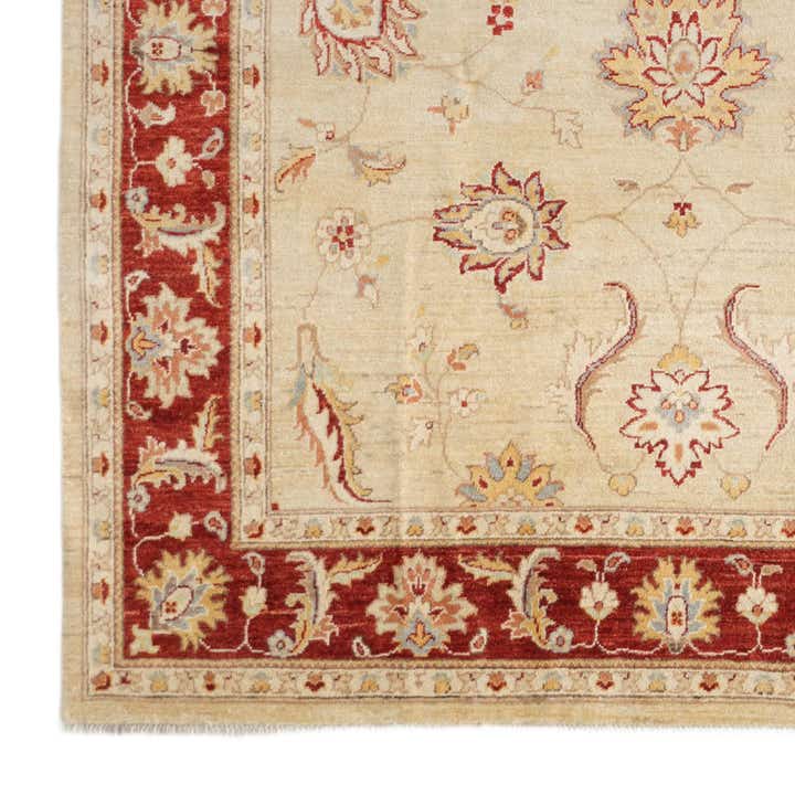5' 11 x 9' Hand Knotted Ziegler Rug