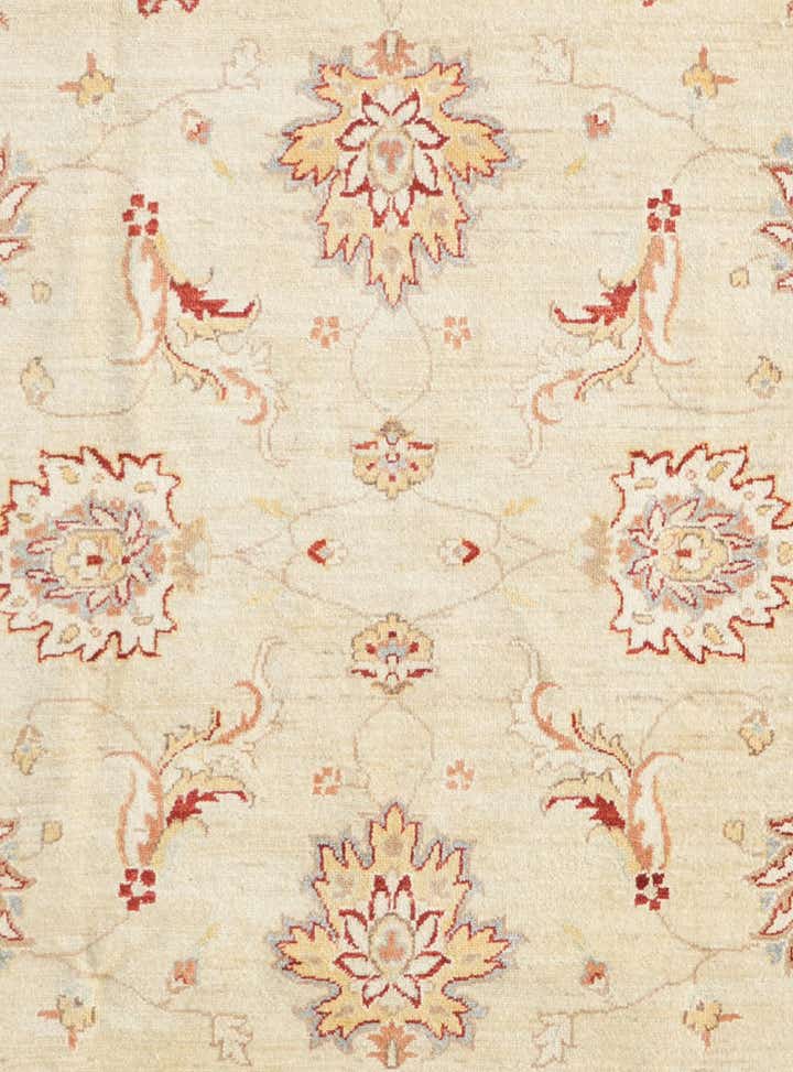 5' 11 x 9' Hand Knotted Ziegler Rug