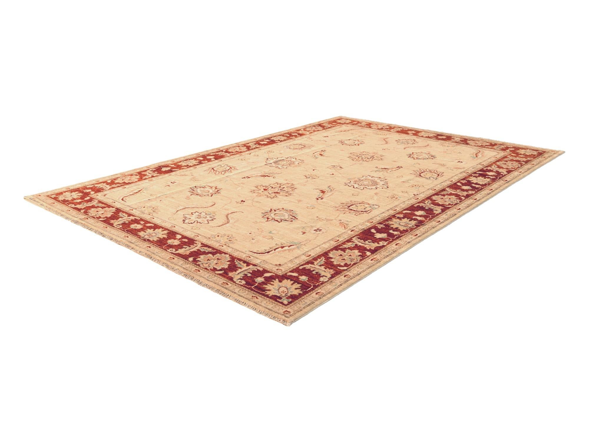 6' x 8' 8 Hand Knotted Ziegler Rug