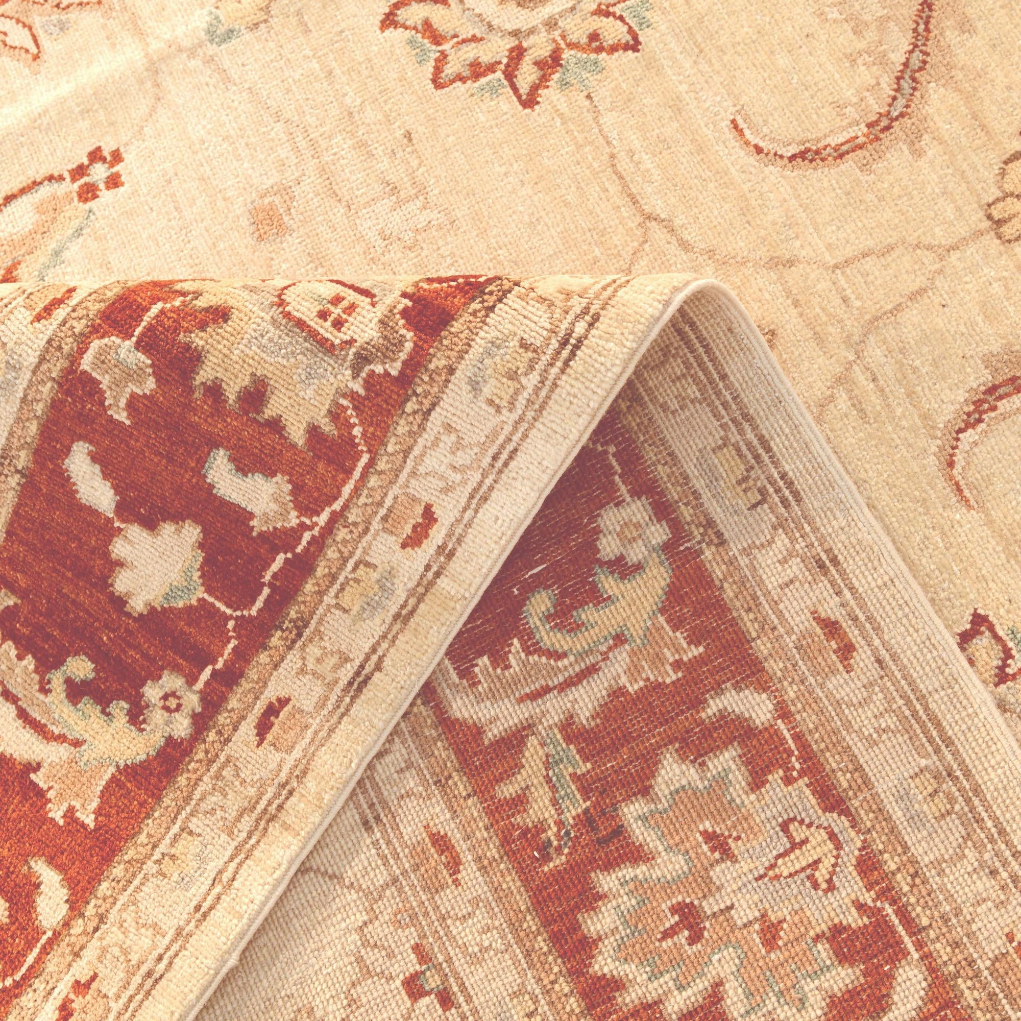 6' x 8' 8 Hand Knotted Ziegler Rug
