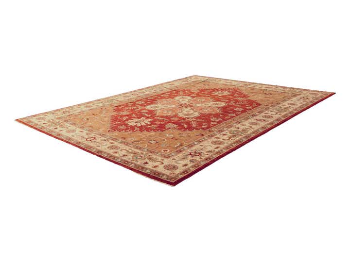 6' 11 x 9' 2 Hand Knotted Ziegler Rug