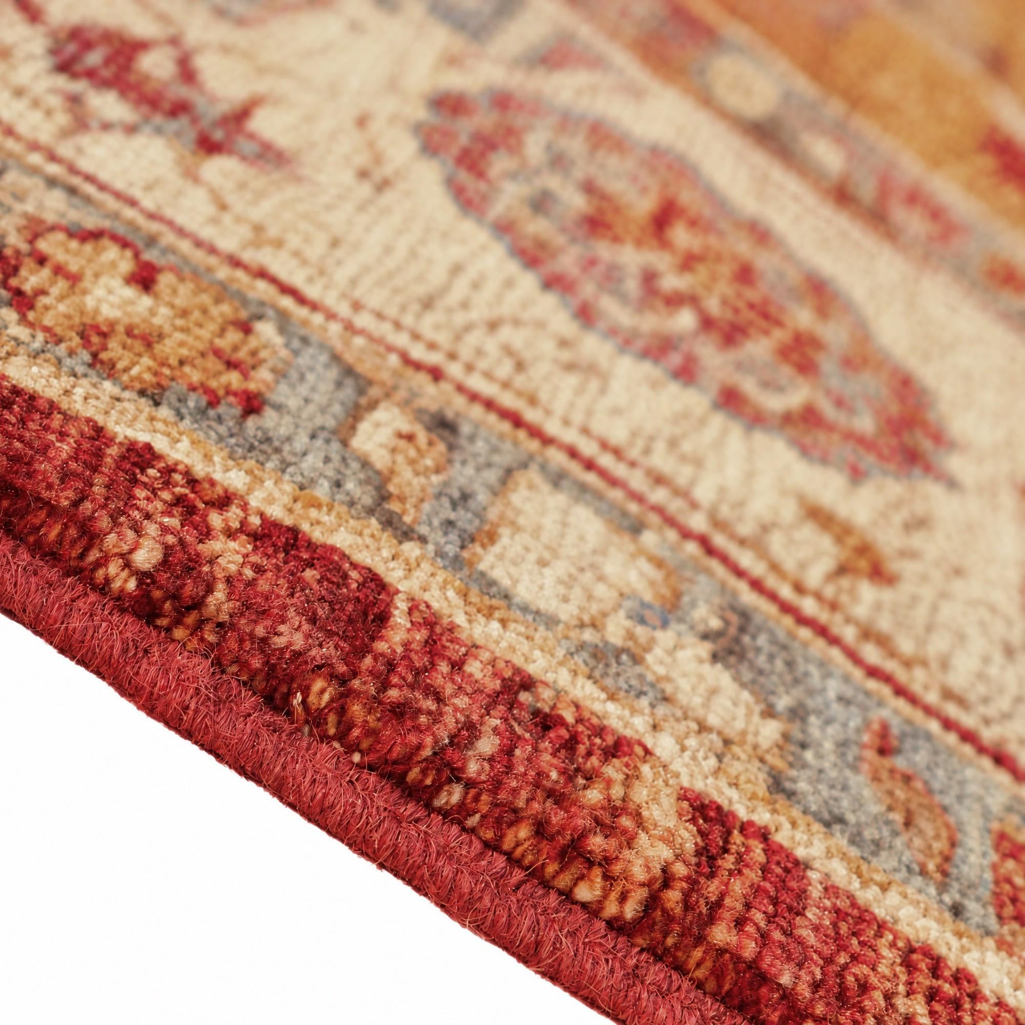 210cm x 280cm Hand Knotted Ziegler Rug