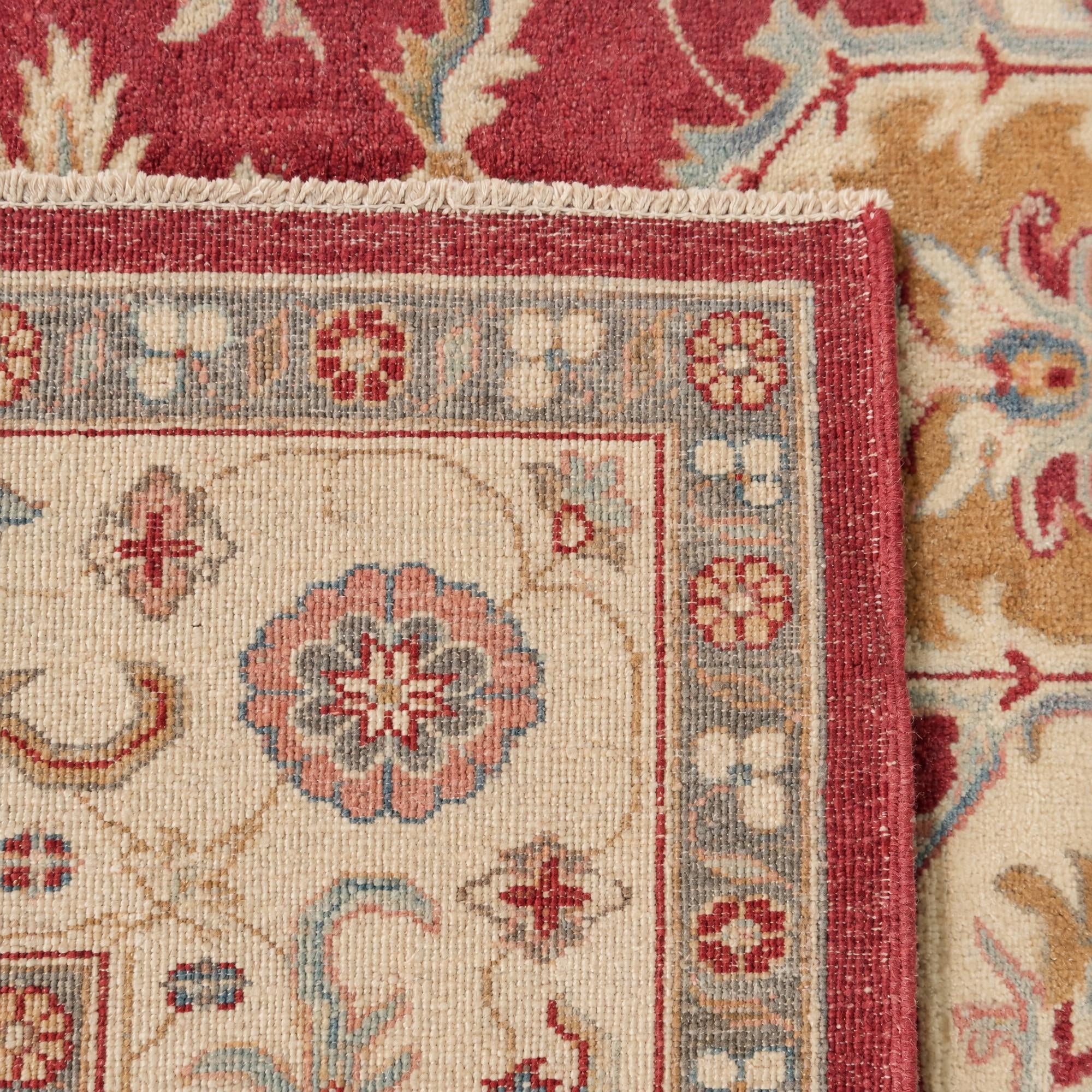 210cm x 280cm Hand Knotted Ziegler Rug