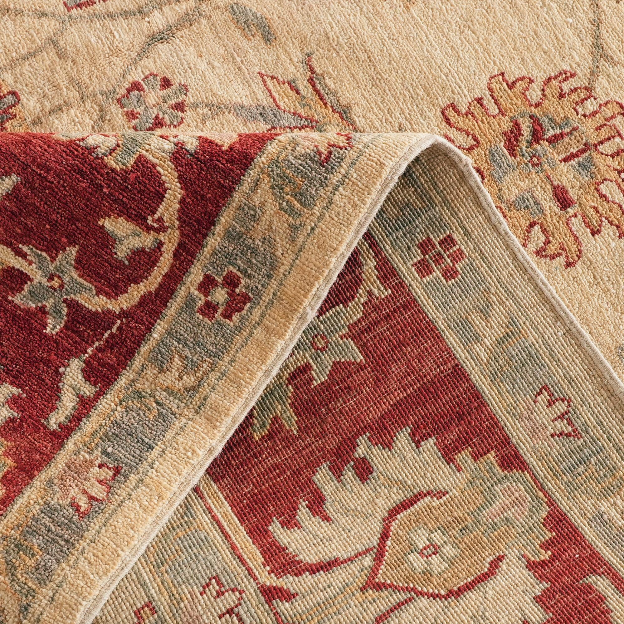 170cm x 240cm Hand Knotted Ziegler Rug