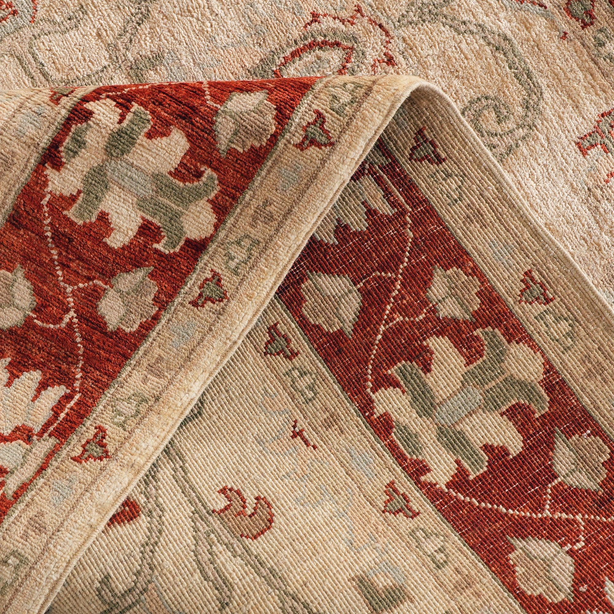 175cm x 250cm Hand Knotted Ziegler Rug