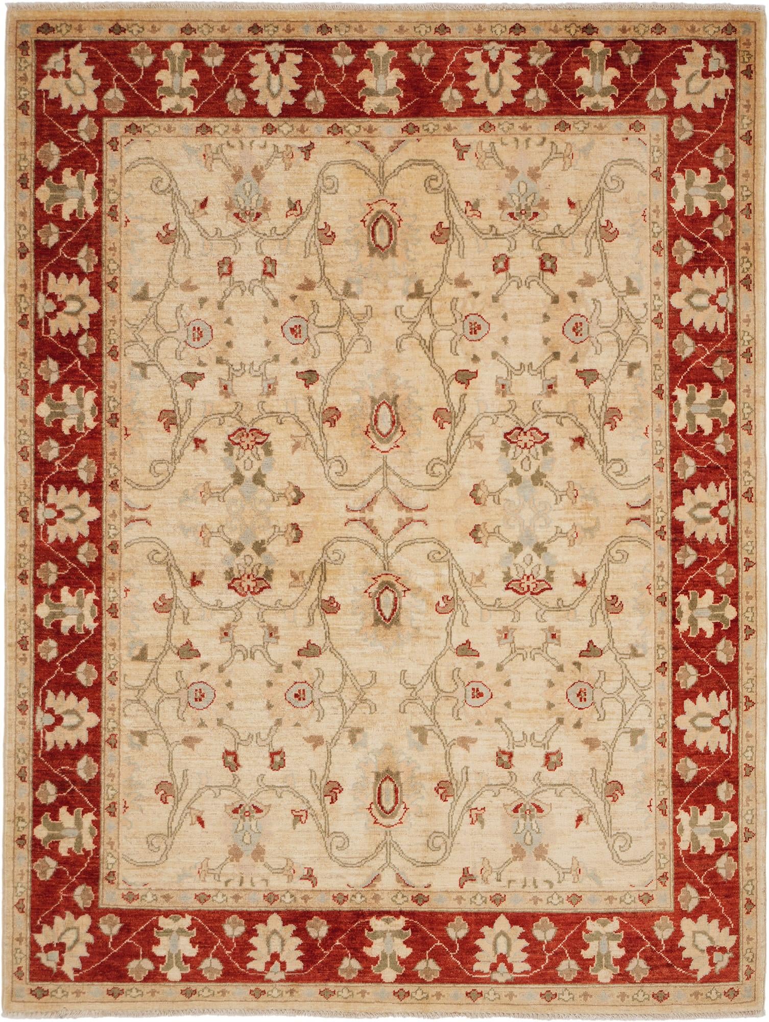 175cm x 250cm Hand Knotted Ziegler Rug