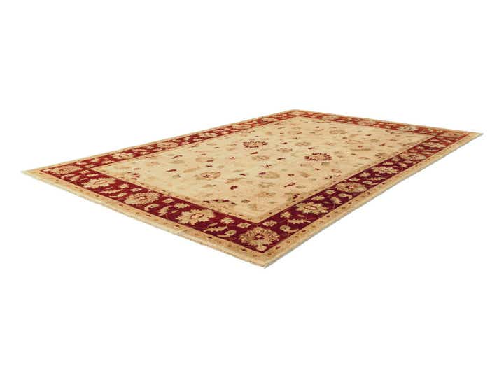 6' 7 x 9' 10 Hand Knotted Ziegler Rug
