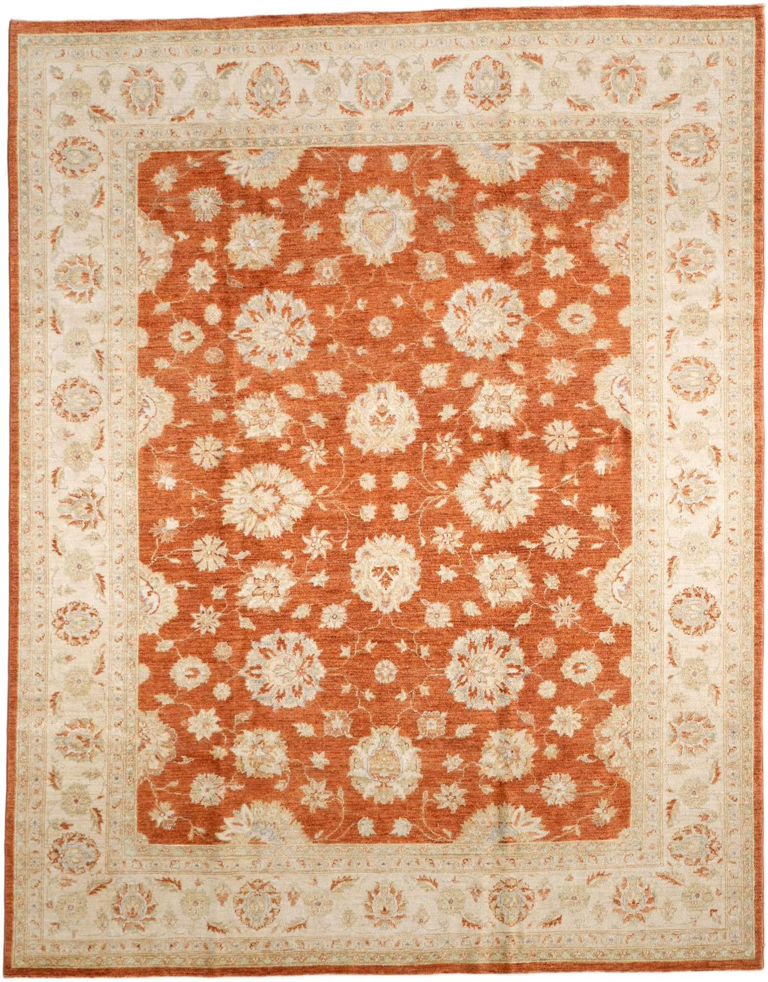 7' 6 x 9' 7 Hand Knotted Ziegler Rug