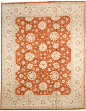7' 6 x 9' 7 Hand Knotted Ziegler Rug