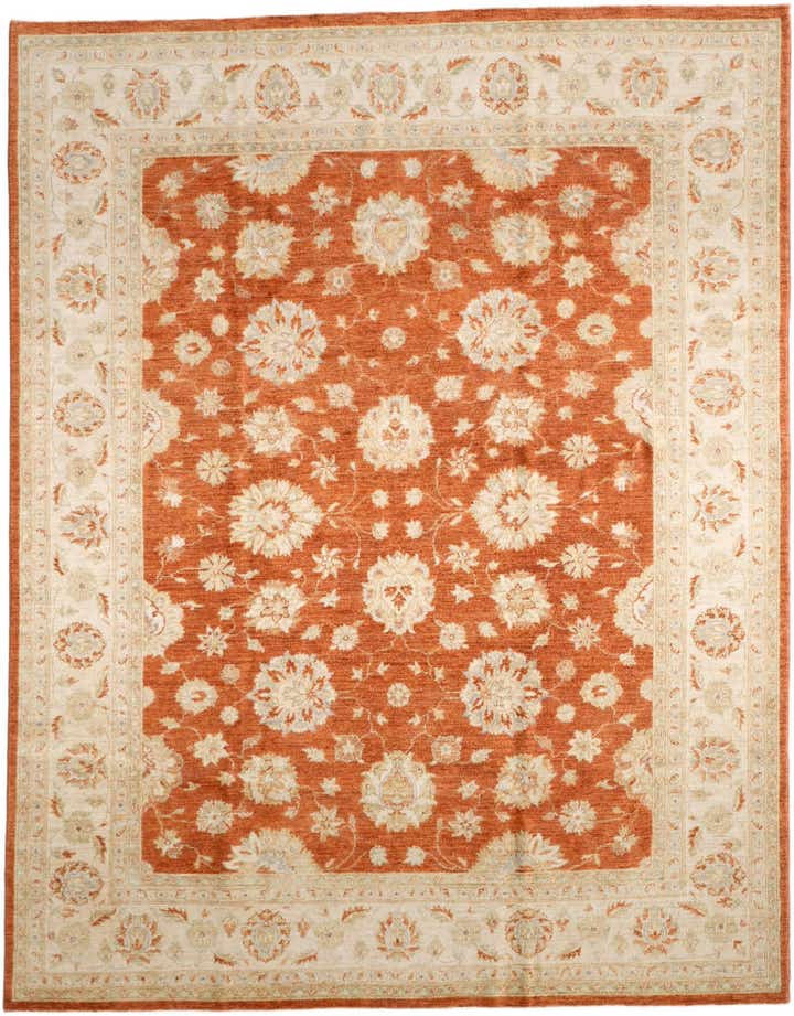 7' 6 x 9' 7 Hand Knotted Ziegler Rug