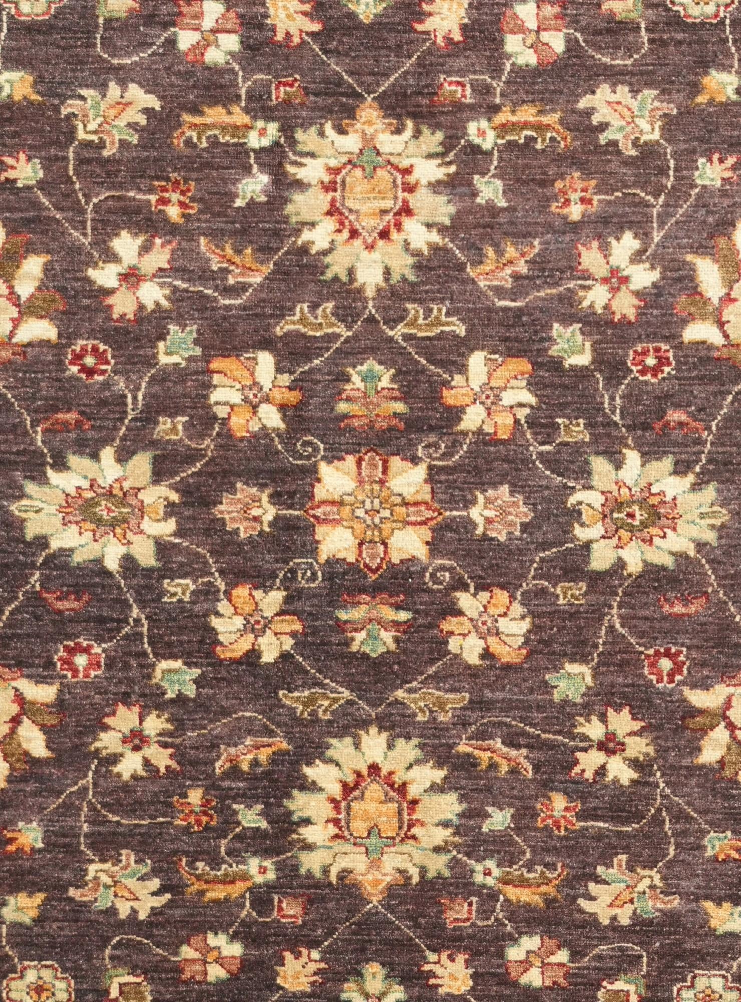 4' 10 x 6' 5 Hand Knotted Ziegler Rug