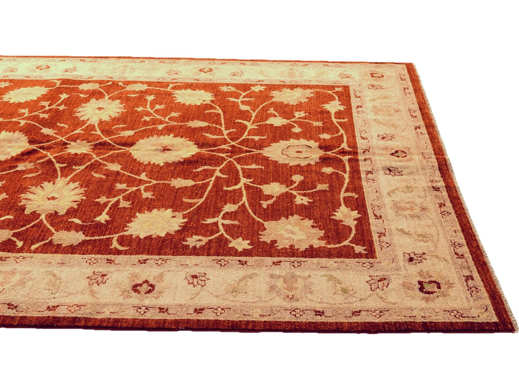 5' 6 x 7' 11 Hand Knotted Ziegler Rug