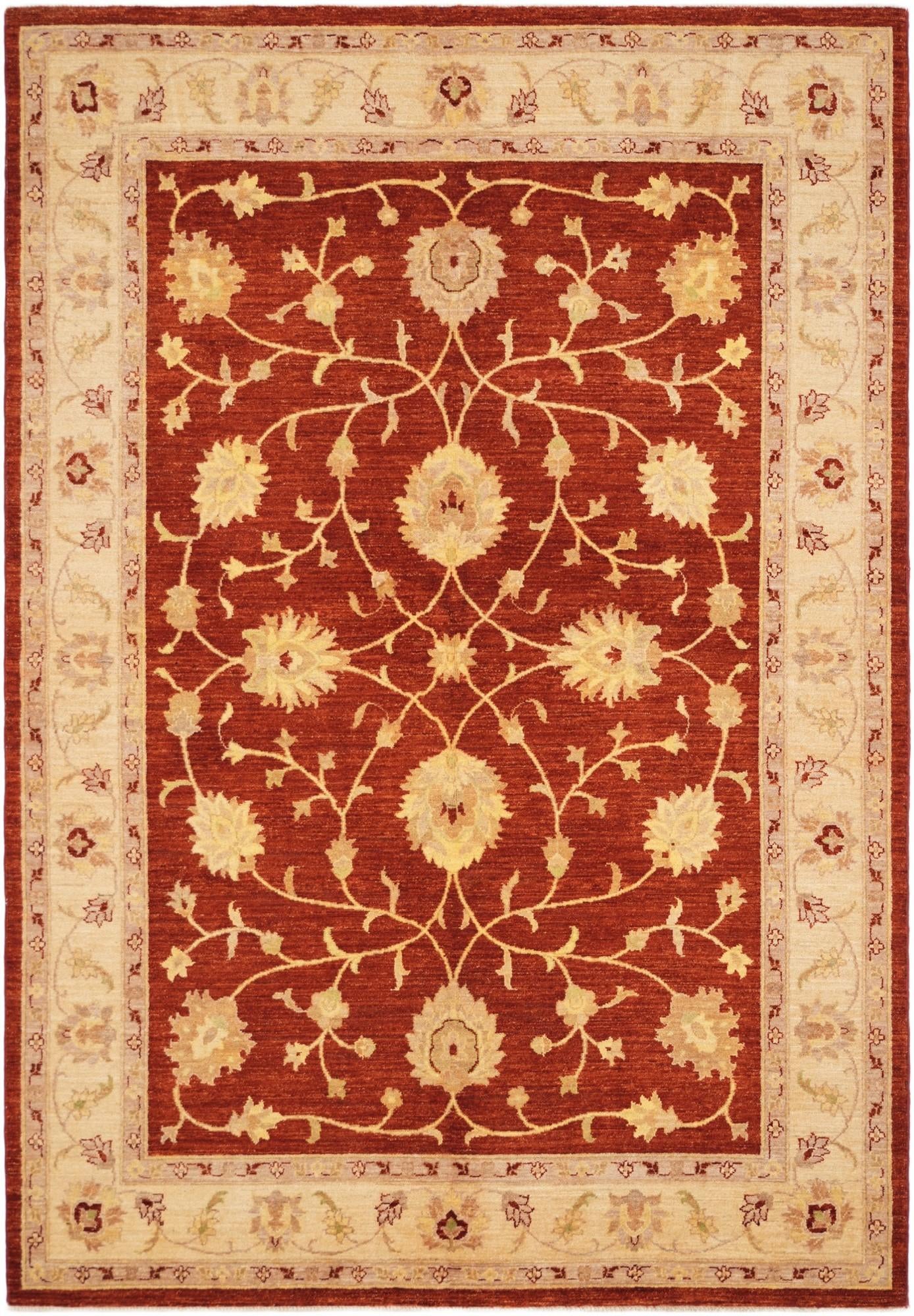 5' 6 x 7' 11 Hand Knotted Ziegler Rug