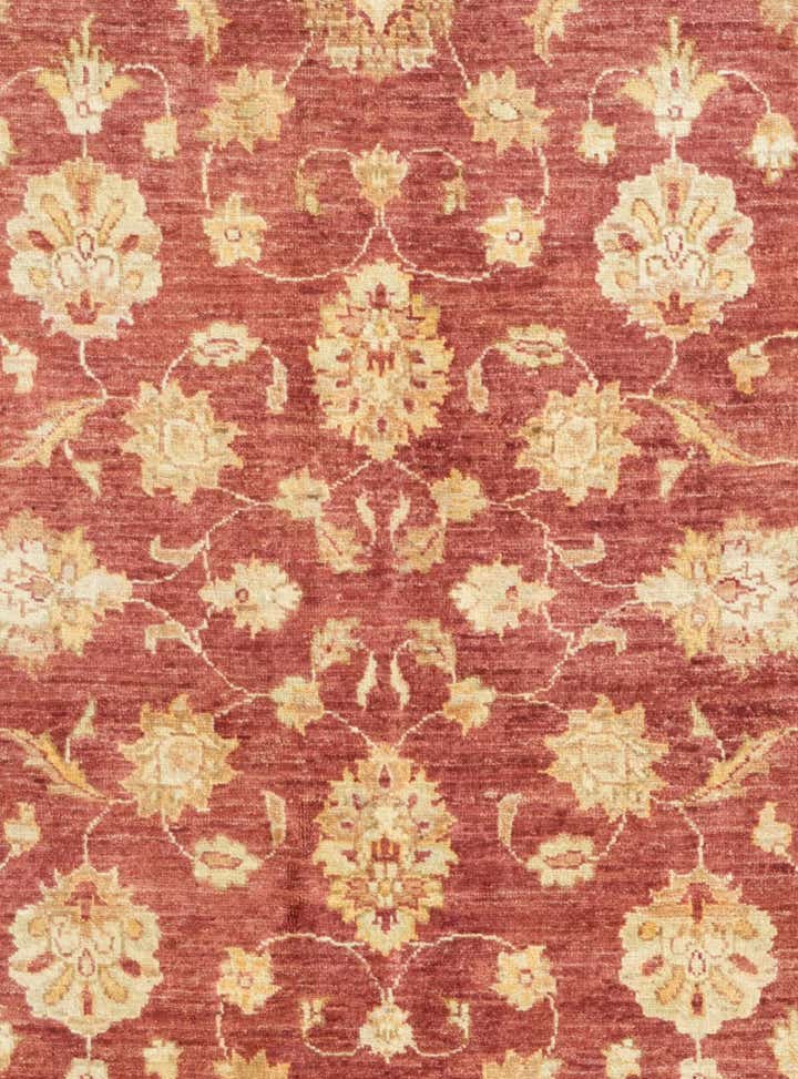 5' 1 x 6' 8 Hand Knotted Ziegler Rug