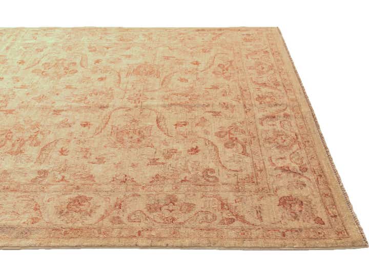 4' 11 x 6' 8 Hand Knotted Ziegler Rug