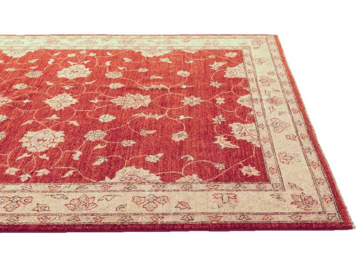 4' 11 x 6' 6 Hand Knotted Ziegler Rug