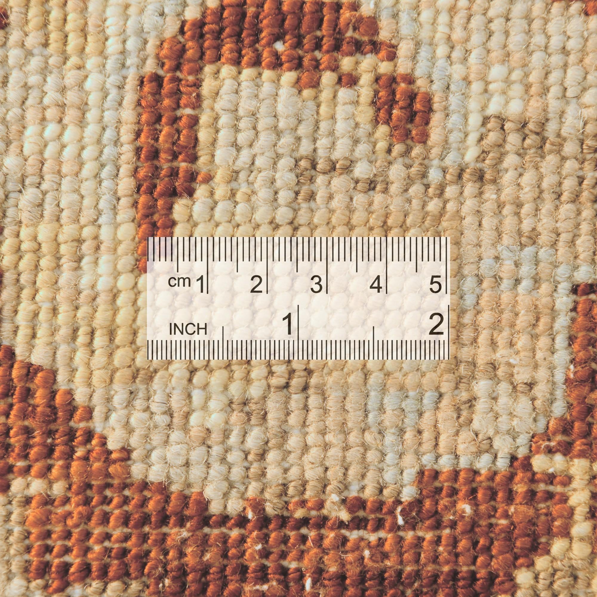 155cm x 195cm Hand Knotted Ziegler Rug