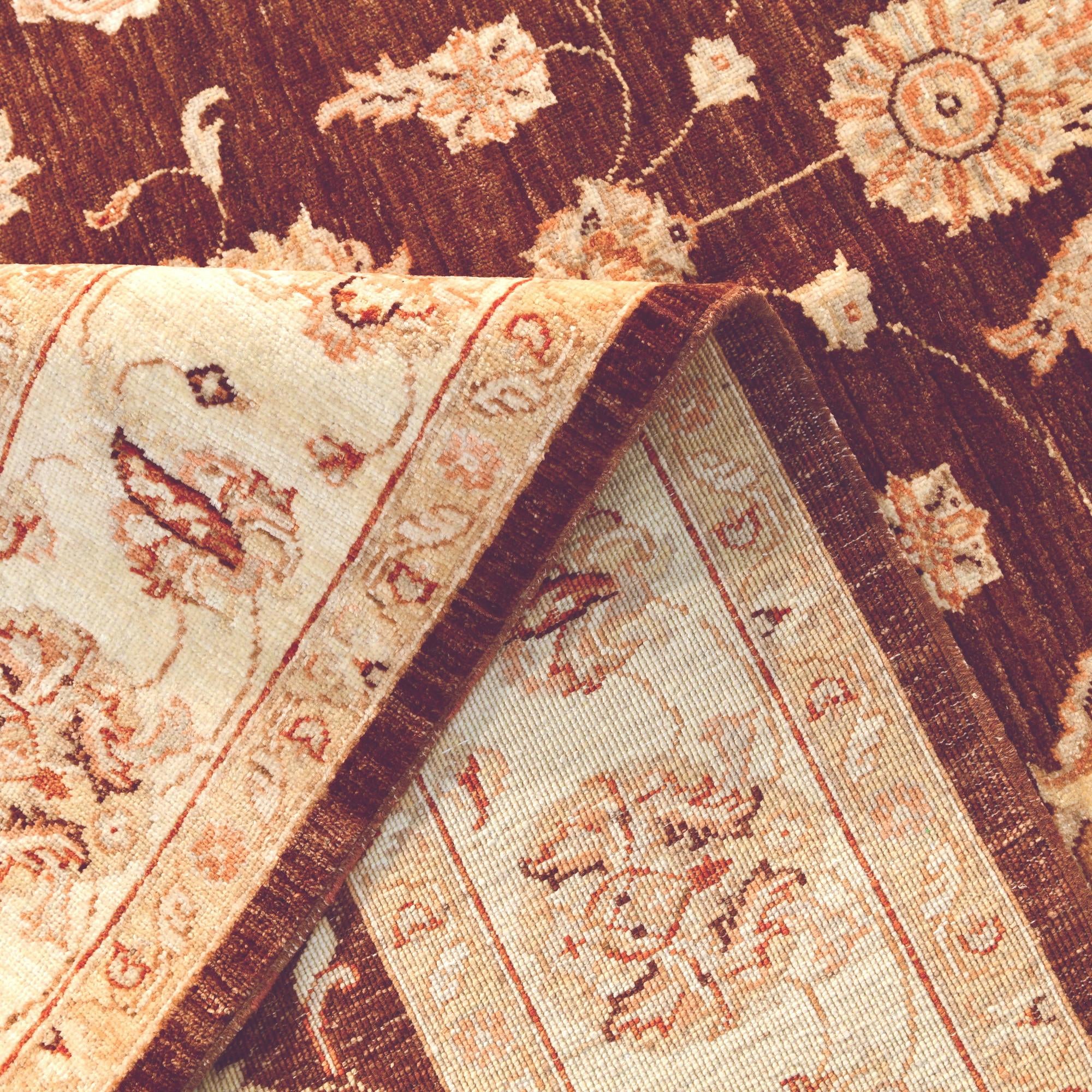 5' 9 x 7' 6 Hand Knotted Ziegler Rug