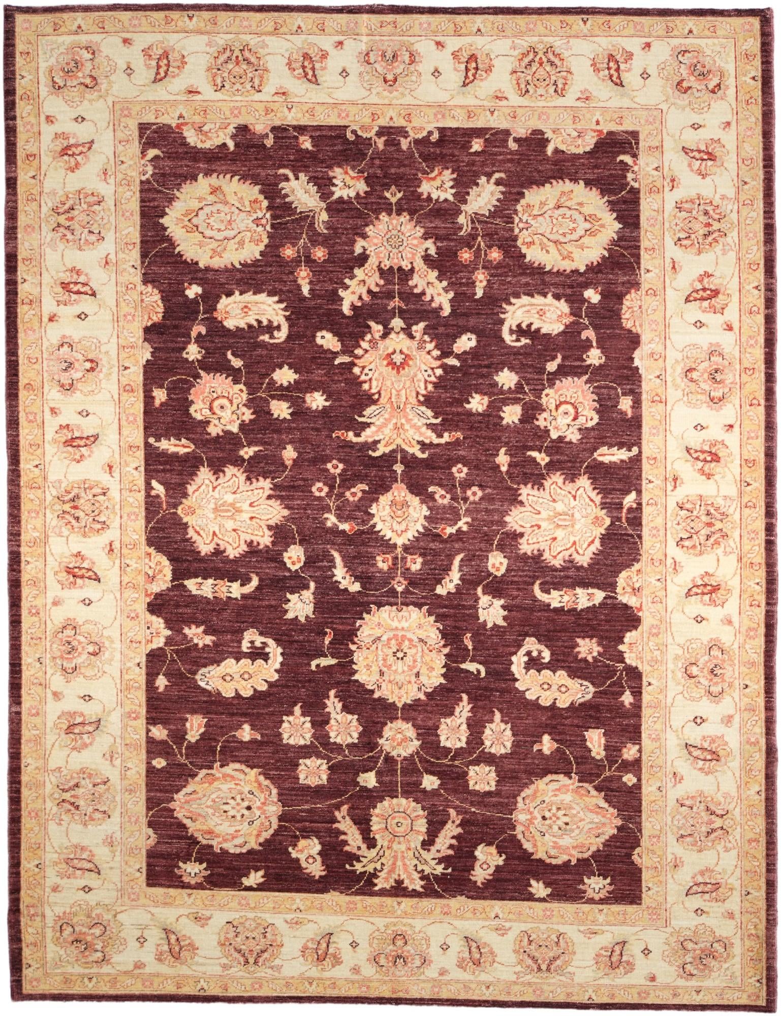 5' 9 x 7' 6 Hand Knotted Ziegler Rug