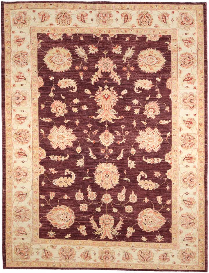 5' 9 x 7' 6 Hand Knotted Ziegler Rug