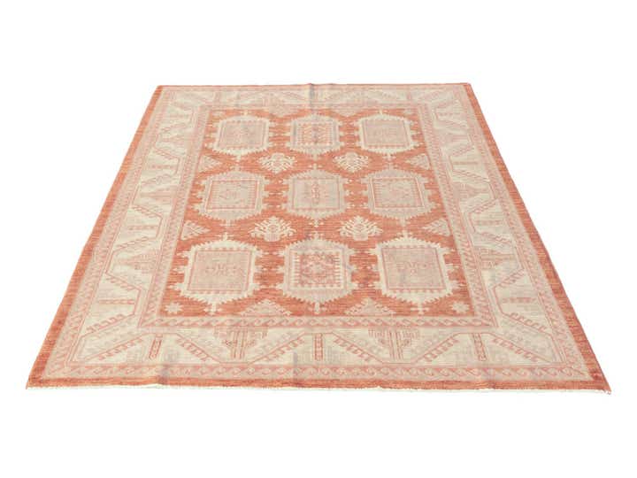 5' x 6' 3 Hand Knotted Ziegler Rug