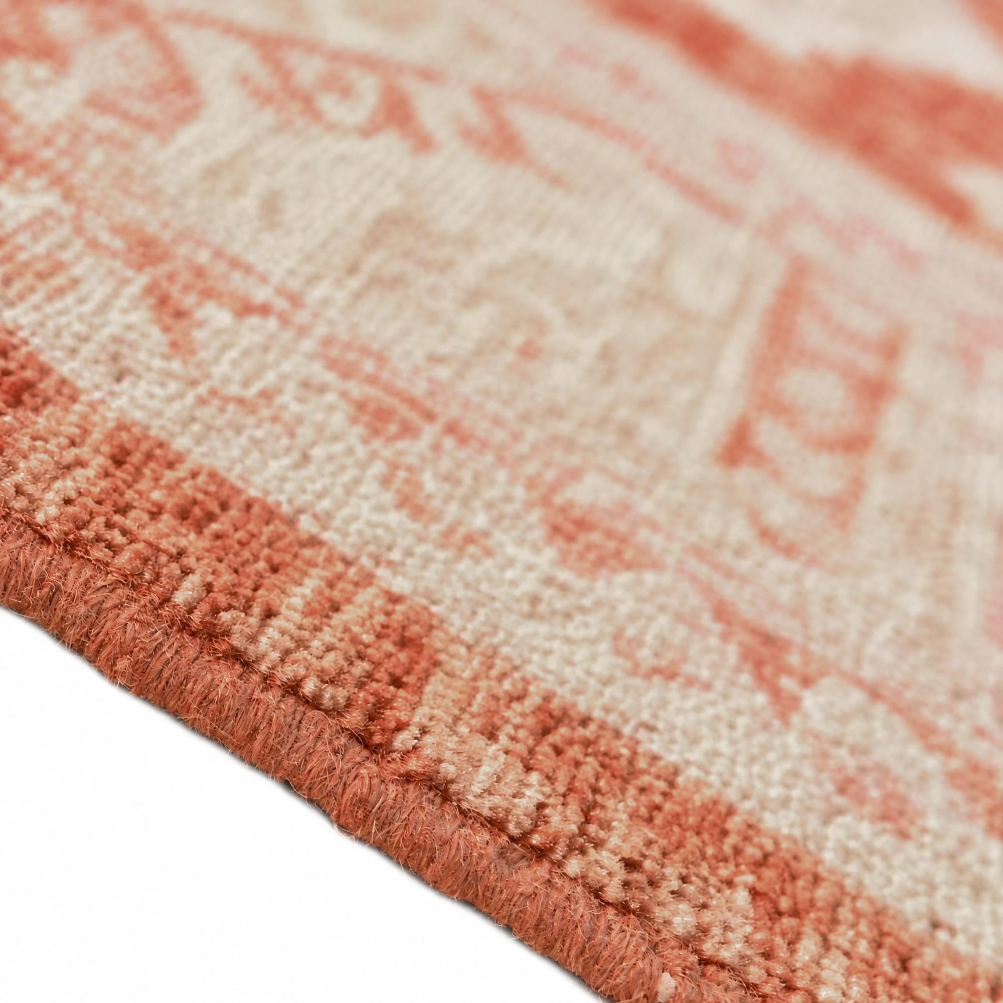 155cm x 190cm Hand Knotted Ziegler Rug