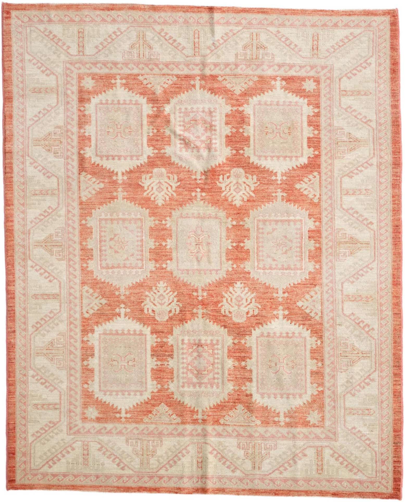 5' x 6' 3 Hand Knotted Ziegler Rug