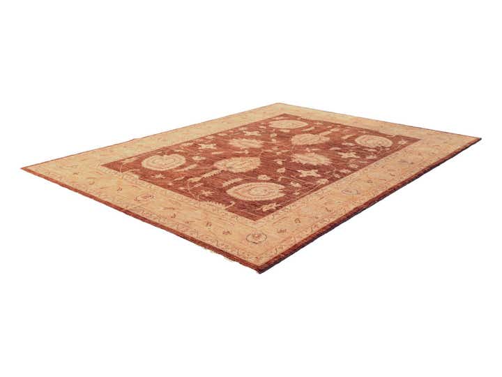 4' 11 x 6' 8 Hand Knotted Ziegler Rug