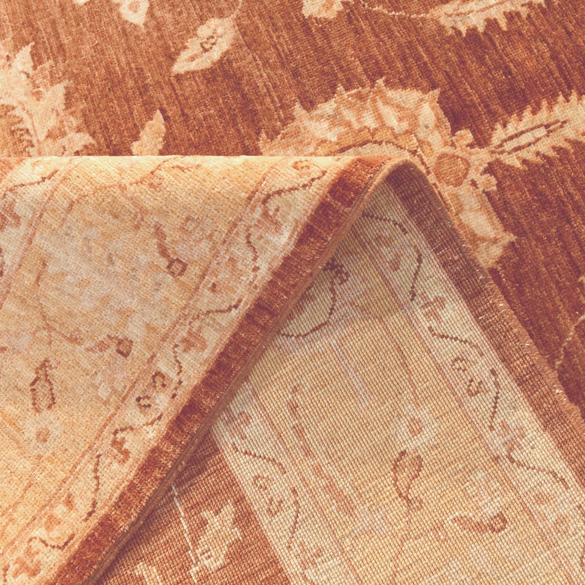 4' 11 x 6' 8 Hand Knotted Ziegler Rug