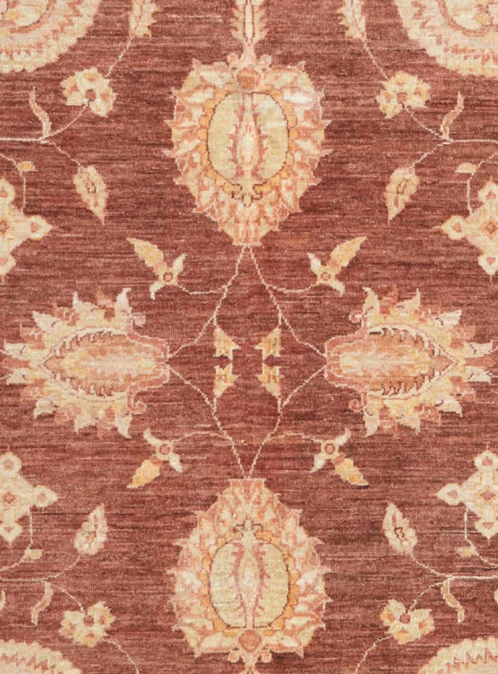 Detail image of 4' 11 x 6' 8 Hand Knotted Ziegler Rug
