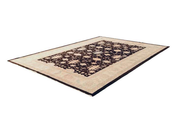 6' 9 x 9' 7 Hand Knotted Ziegler Rug