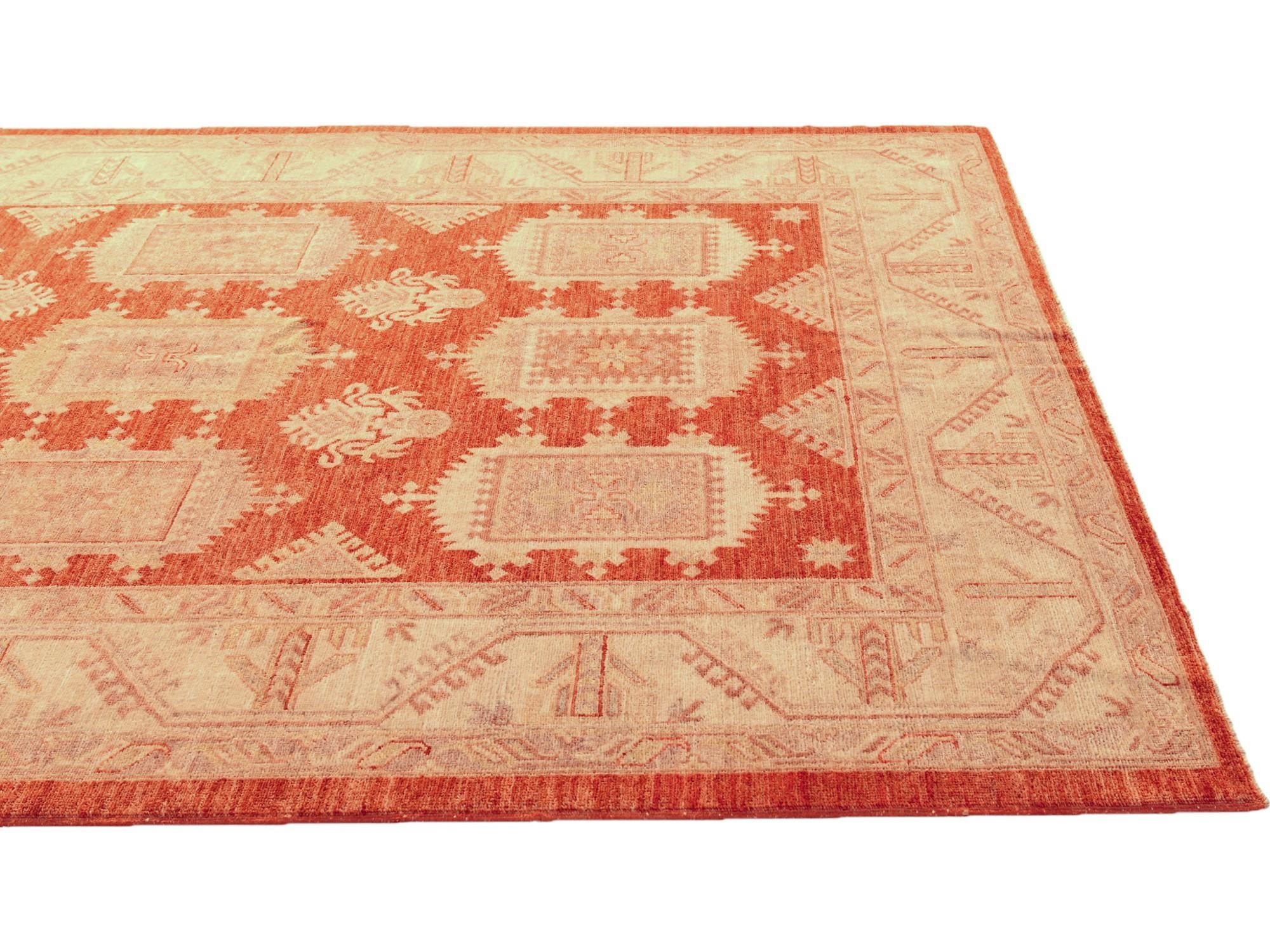 5' 9 x 7' 10 Hand Knotted Ziegler Rug