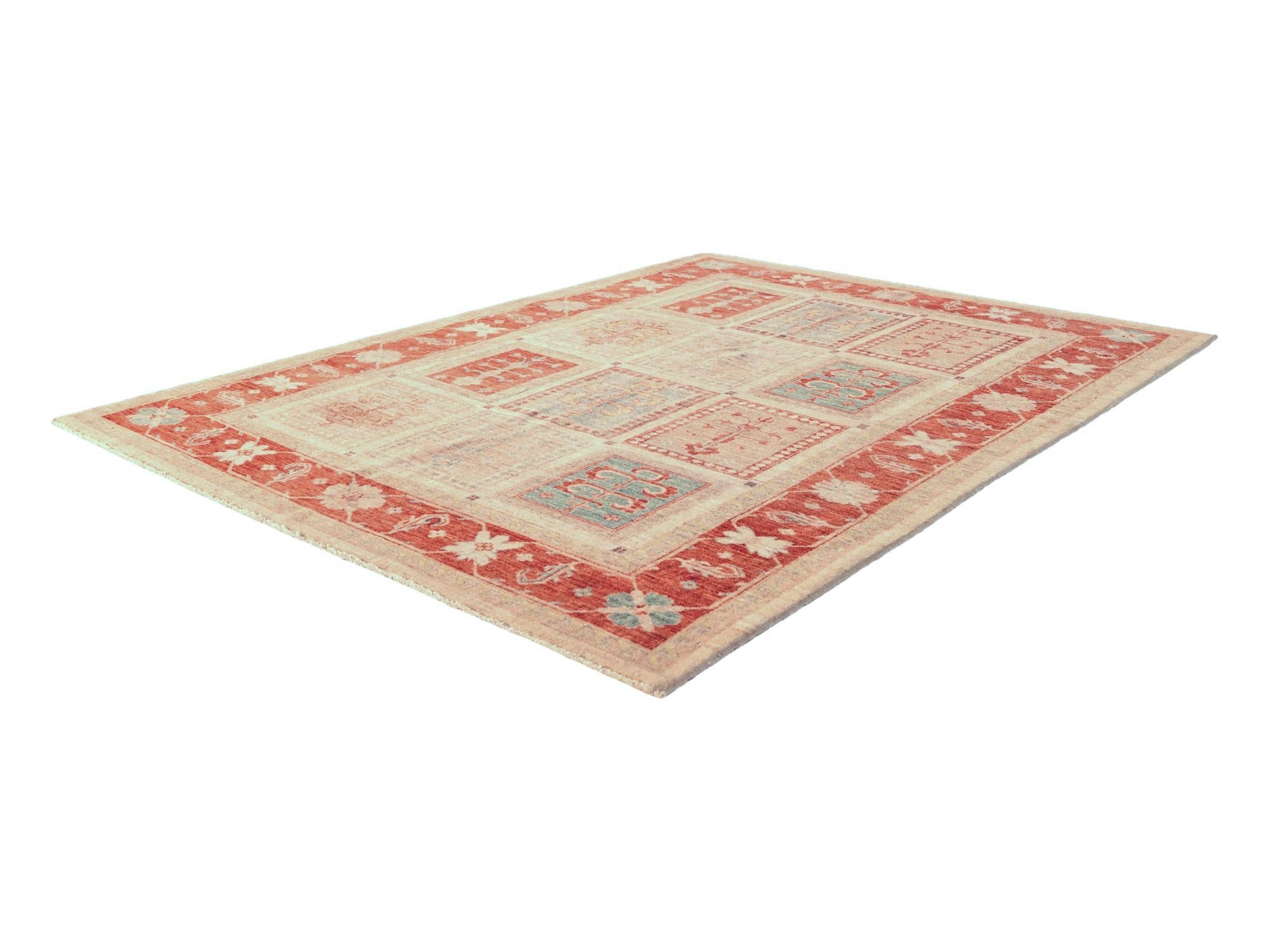 5' x 6' 10 Hand Knotted Ziegler Rug