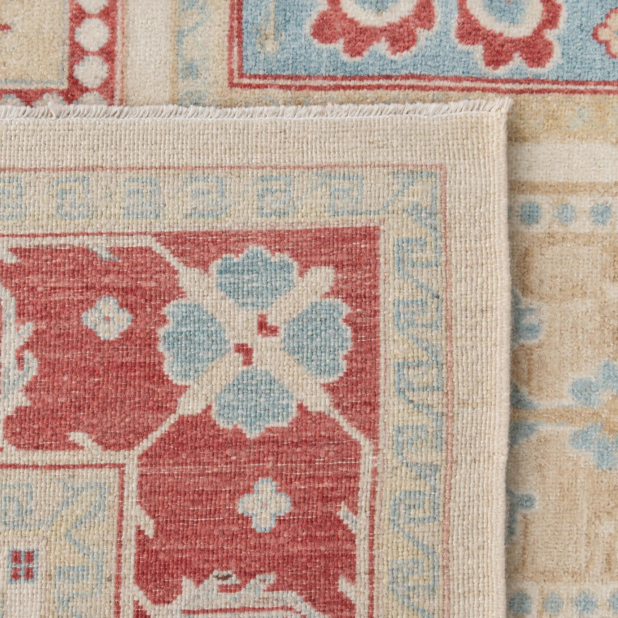 155cm x 210cm Hand Knotted Ziegler Rug