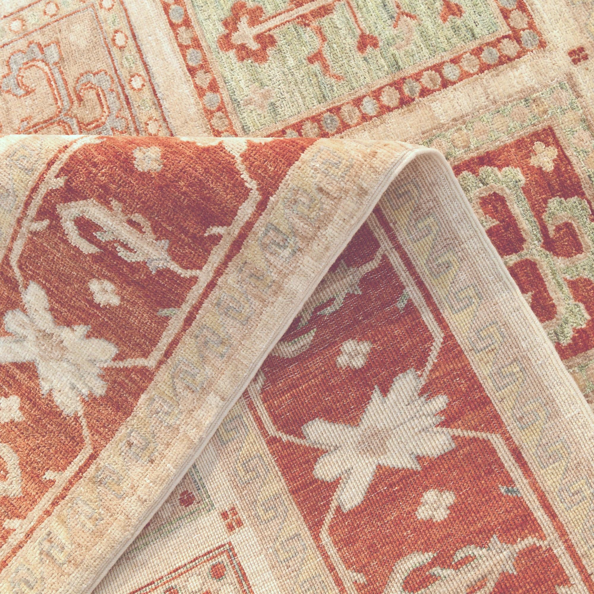 5' x 6' 7 Hand Knotted Ziegler Rug