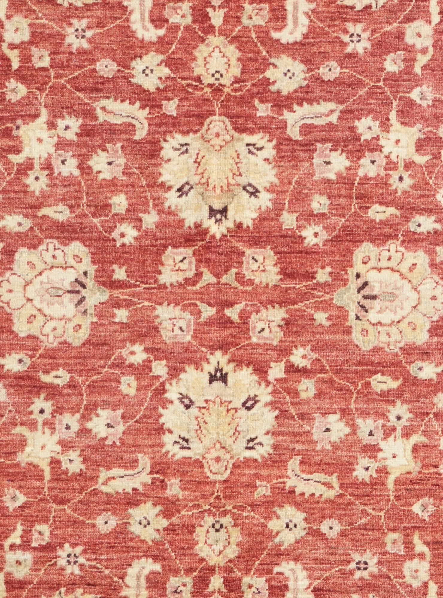 5' 6 x 8' 2 Hand Knotted Ziegler Rug