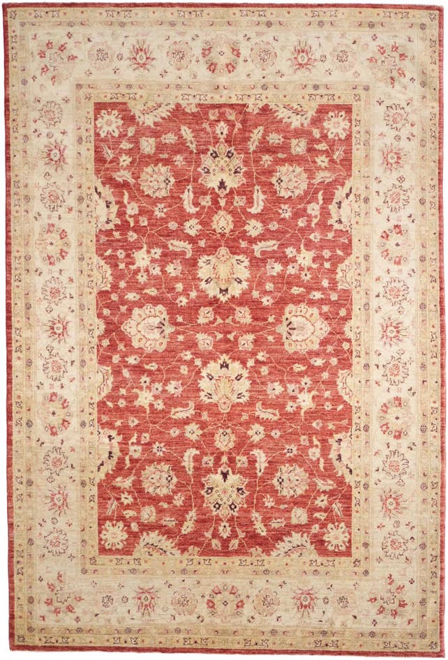 Detail image of 5' 6 x 8' 2 Hand Knotted Ziegler Rug