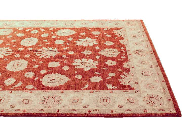 5' 6 x 8' 6 Hand Knotted Ziegler Rug