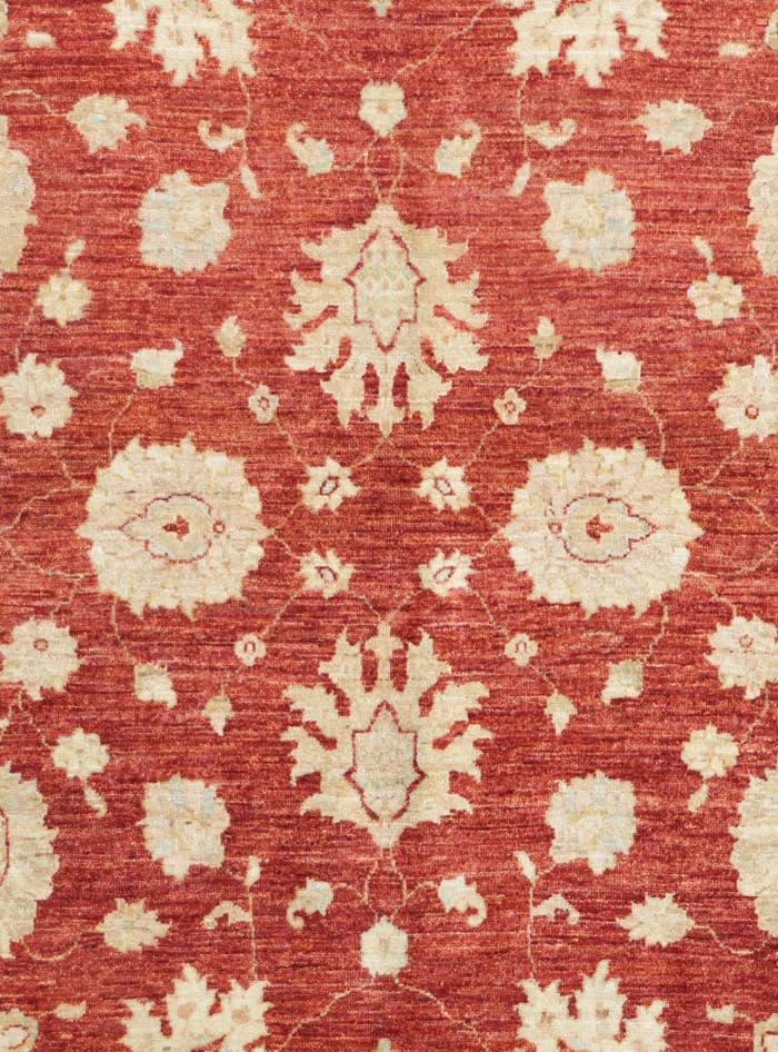 Detail image of 5' 6 x 8' 6 Hand Knotted Ziegler Rug