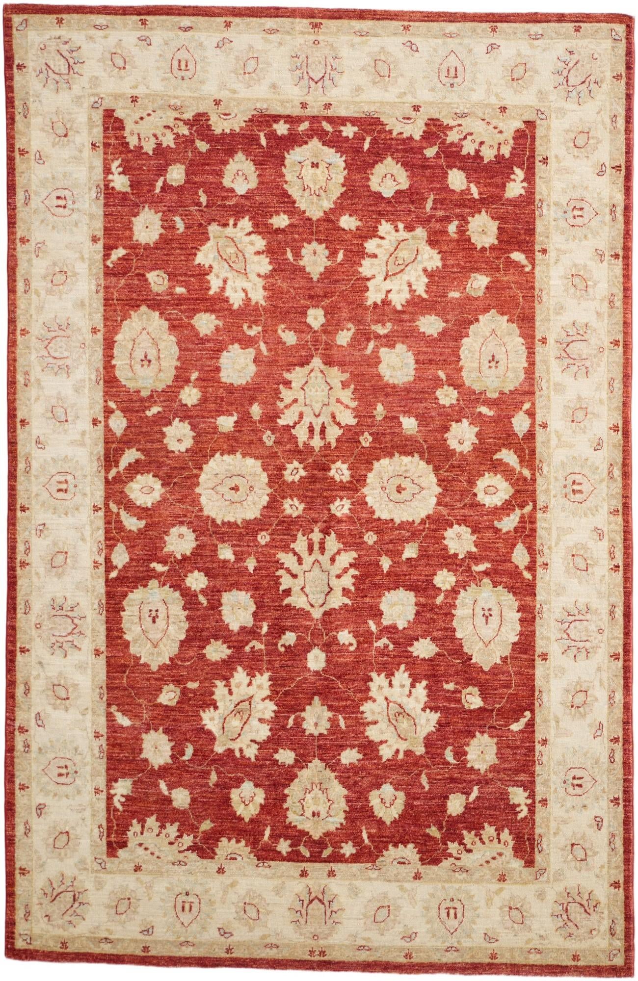 5' 6 x 8' 6 Hand Knotted Ziegler Rug