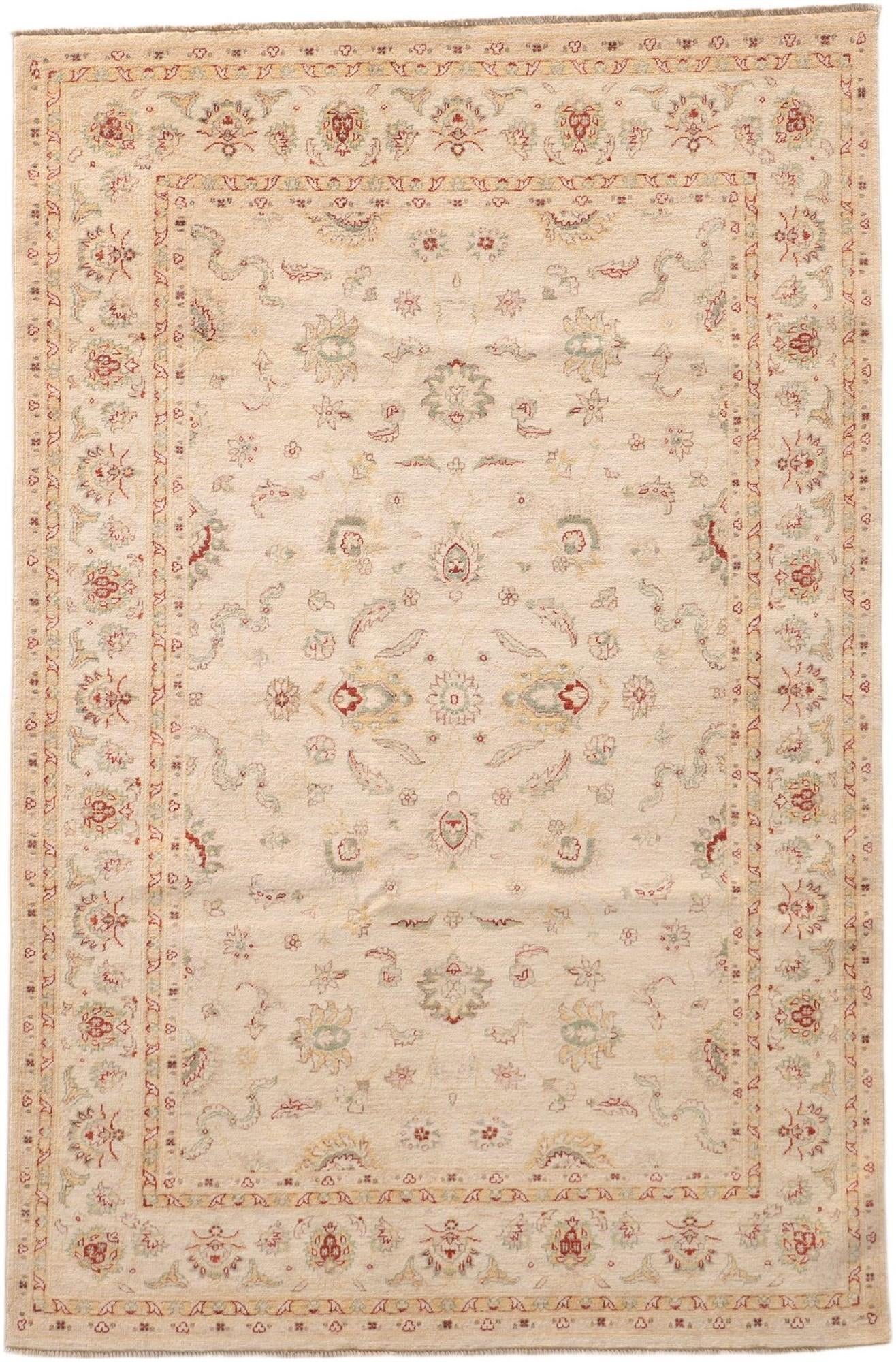 6' 5 x 9' 9 Hand Knotted Ziegler Rug